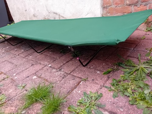 Single camp bed used only - single,