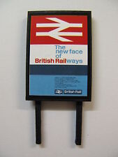 The new face of British Railways - Model Railway Billboard - N, OO & O Gauge