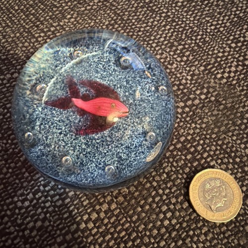 Paul ysart glass lampwork fish - paul,