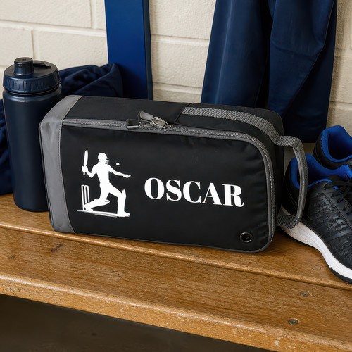 Personalised kids cricket boot - personalised,
