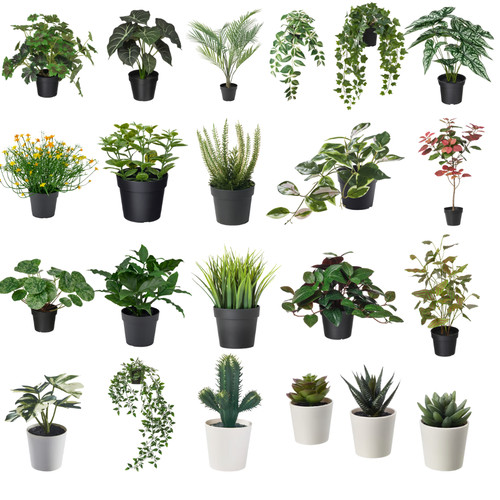 Ikea fejka artificial potted - ikea,