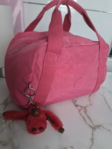Kipling pink handbag - kipling, with