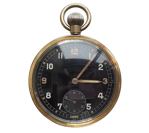 Ww2 enicar black dial - black,