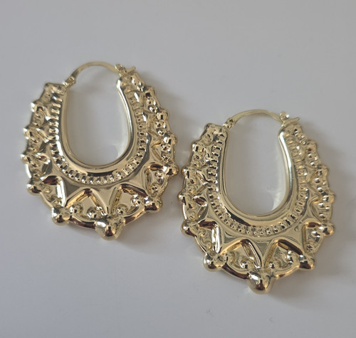 Gold tone gypsy hoop creole - gold,