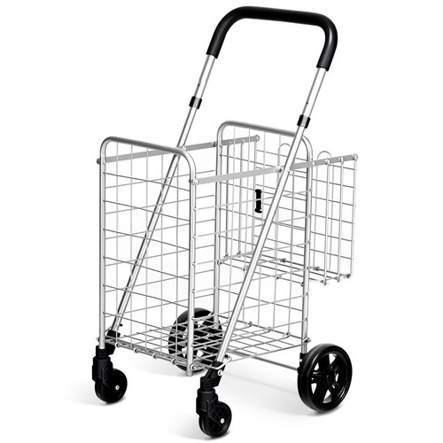 Folding shopping cart - folding,