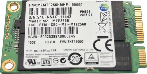 Samsung pm851 mte2560 - samsung, mz-mte2560