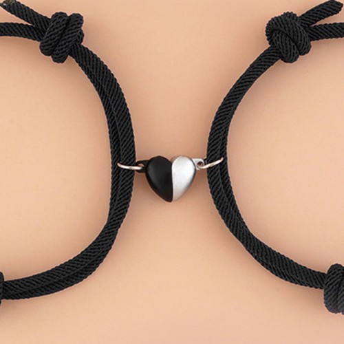 Magnetic couples bracelets - magnetic,
