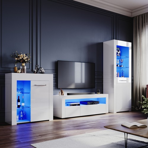 High gloss led - tv, unit