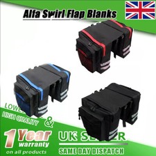 Dunlop Waterproof Double Panniers Bag Bike Bicycle MTB Rear Seat Trunk Rack Pack