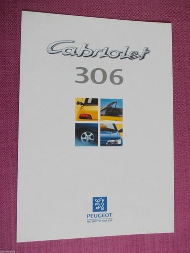 Peugeot 306 cabriolet brochure - 306,