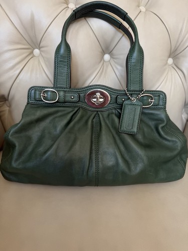 Vintage coach garnet green - coach,