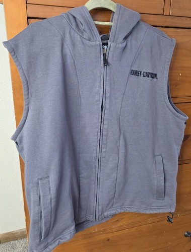 Harley davidson hooded vest - hooded,