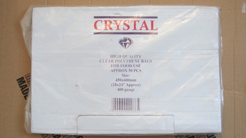Crystal clear polythene large - crystal,
