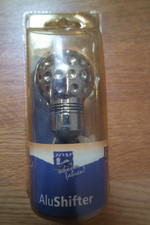 Vintage JOM Custom Aluminium Gear Knob - Polished Aluminium Dimpled Ball