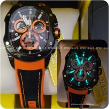 Invicta - Lupah Revolution 2.0 - Orange Blk Swiss ETA G10.212 Chrono mens watch