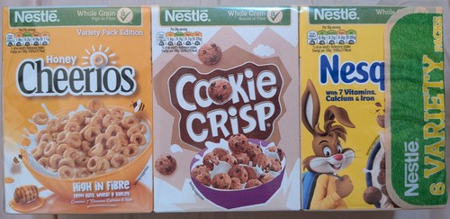 Nestle snack pack - pack, cereal