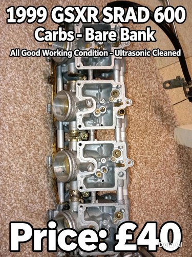 Gsxr srad600 carbs - gsxr,