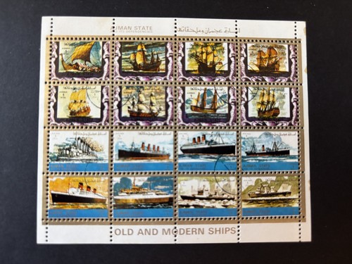 Ajman stamps mini set of - mini,