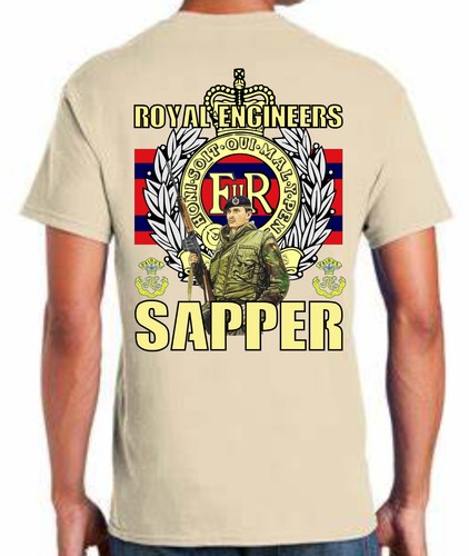 Royal engineers shirt sapper - engineers, t-shirt
