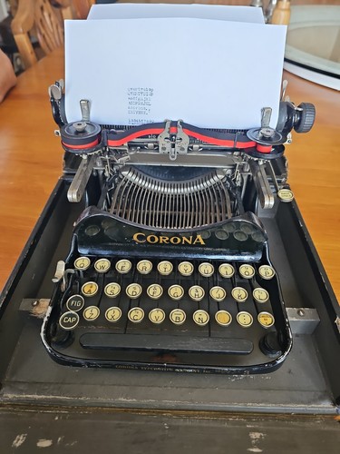 Antique corona folding - antique,
