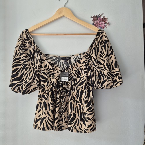 Newlook black beige animal - newlook,