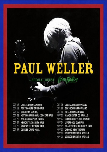 Paul weller tour - paul,