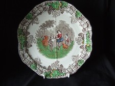 VINTAGE COPELAND SPODE BYRON OCTAGONAL SANDWICH PLATE SERIES 2 -