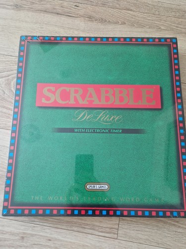 Vintage scrabble deluxe - scrabble,