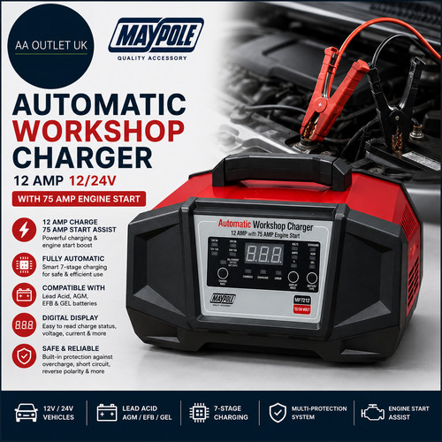 Maypole 24v 12a - heavy, duty