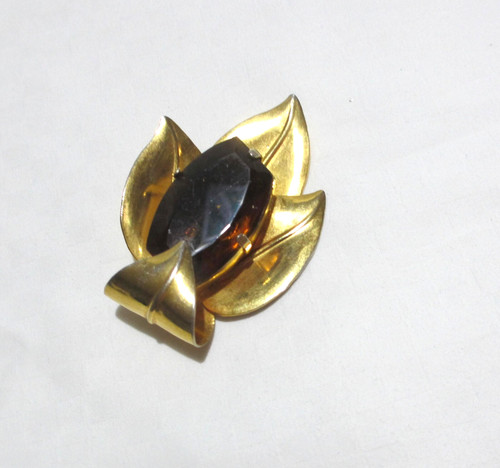 Vintage brooch folded - vintage,