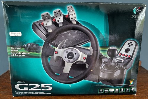 Logitech g25 steering wheel - logitech,