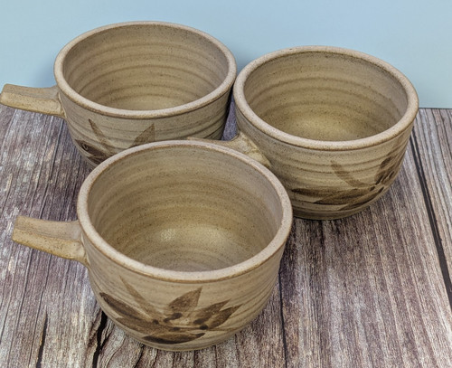 Vintage set handled soup - vintage,