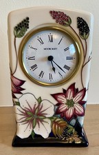 Moorcroft Bramble Revisited Clock