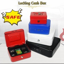 Metal Cash Box Lockable Metal