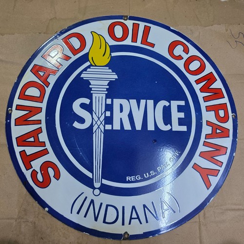 Standard oil company porcelain - company,