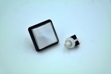 Square Push Button with LED