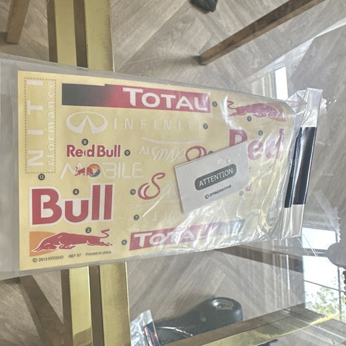 Kyosho red bull racing 7 - red,