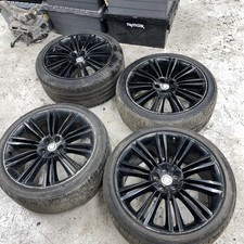 Jaguar XJ XK 20" Kasuga STAGGERED Alloy Wheel set OEM C2D4246 C2D4245