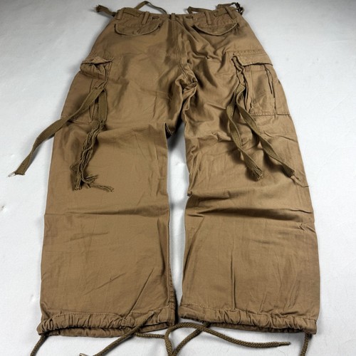 Mens vintage y2k brown cargo - y2k,