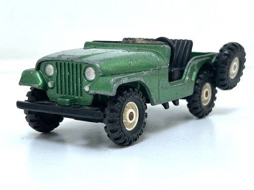 Corgi jeep diecast green - corgi,