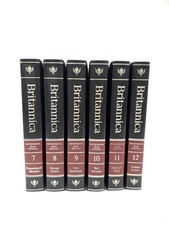 Encyclopaedia Britannica Micropaedia Volumes 7-12 Ready Reference Set