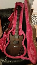 Gibson SGJ Tribute USA 2013 faded brown IMMACULATE CONDITION & Hard case