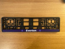 EVERTON FC Car Registration