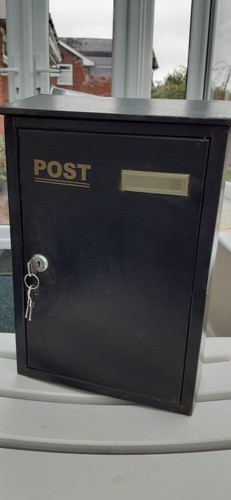 Wall mounted letter box - letter,