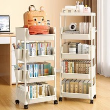 Kids' Rolling Bookcase & Toy
