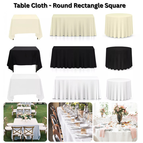 New plain table cloth extra - new,