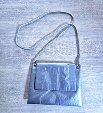 Silver DUCTI designer duct tape cross body shoulder handbag crossbody rare bag 