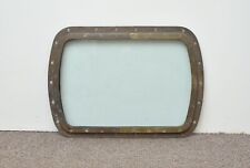 vintage old porthole window large brass boat ship 71.5 cm x 52 cm -  22.5 kg