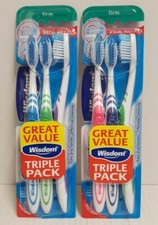 Wisdom regular plus toothbrushes pack of 3 firm brushes 