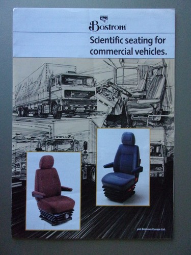 Bostrom seating for - for, commercial